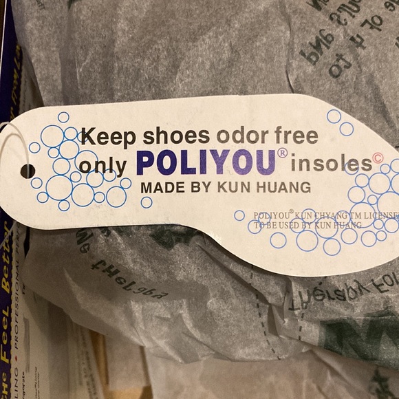 LANDAU “FOOTWEARx” Black NURSES SHOES w/ Antibacterial Lining; NIB Size W5/ M4 - Picture 10 of 14